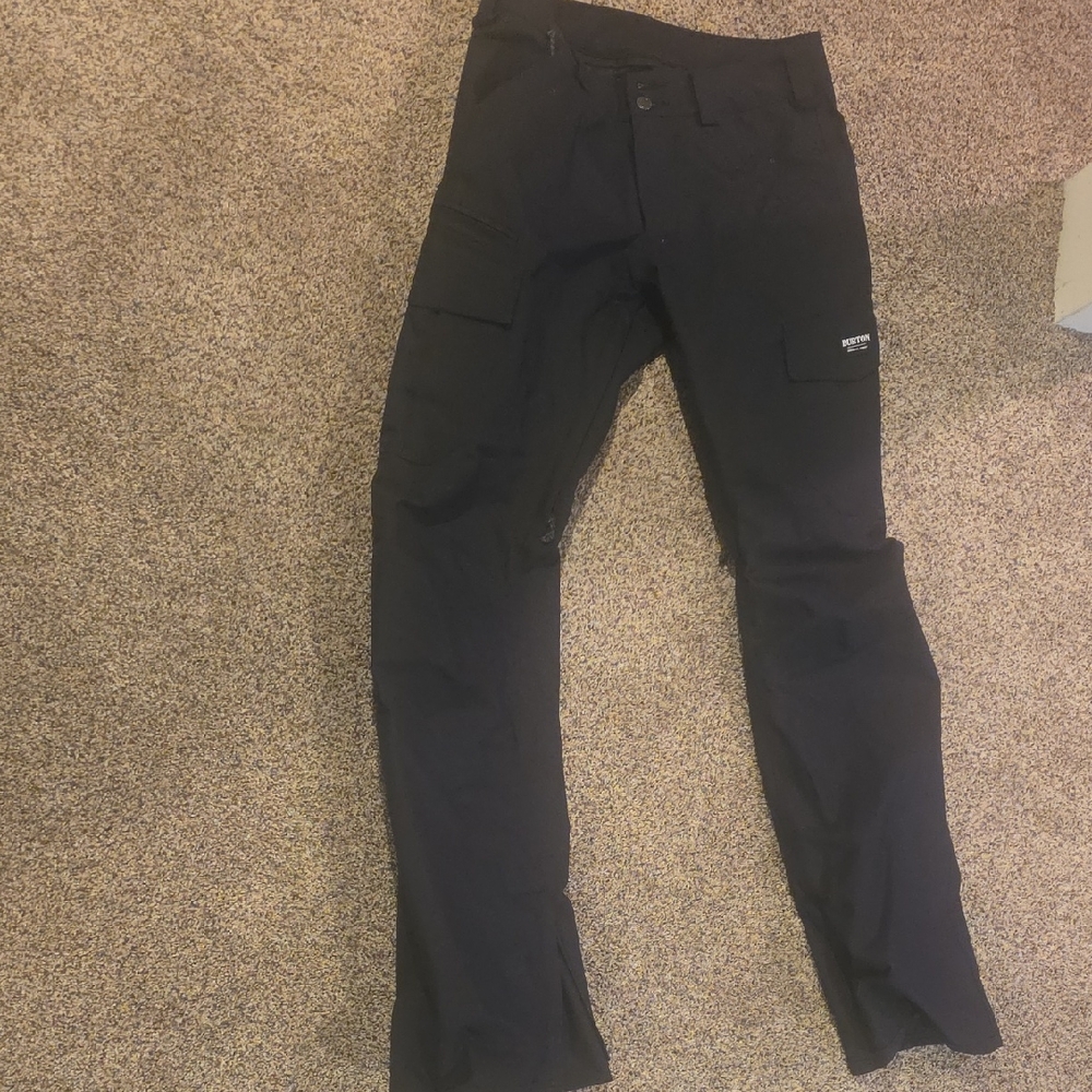Burton Black Snowpants with Living Lining